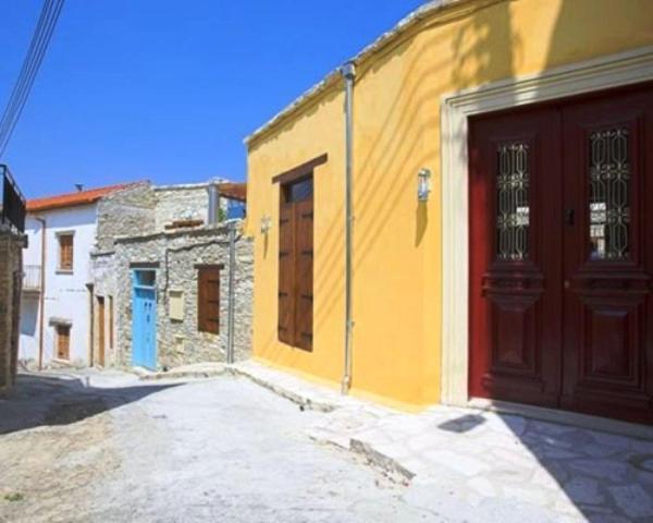 Redblue Door Two Traditional Listed Houses Pano Lefkara Exteriér fotografie
