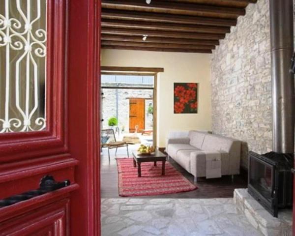 Redblue Door Two Traditional Listed Houses Pano Lefkara Exteriér fotografie